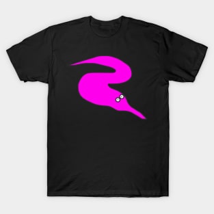 Pink Squirmles Inspired Worm On A String T-Shirt